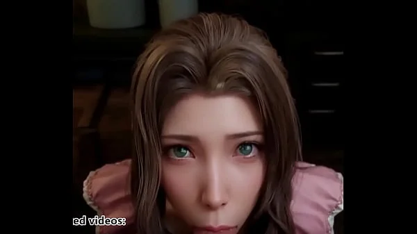 Final Fantasy 7 Aerith Deepthoreat Blowjob Uncensored Hentai AI Generated