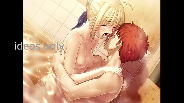 Uncensored Hentai anime FATE stay night   hollow ataraxia saber rin sakura rider caren